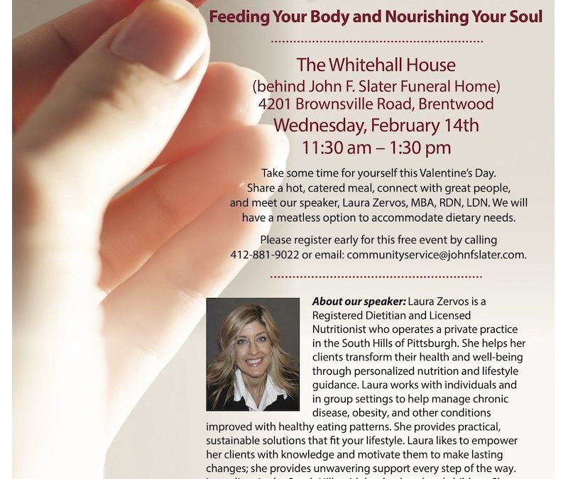 February 14: A Valentine’s Day Self-Love Luncheon