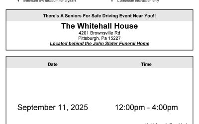 Seniors For Safe Driving