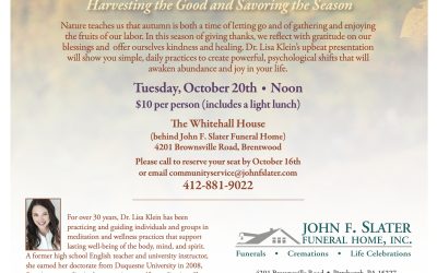 Autumn Abundance – Harvesting the Good and Savoring the Season